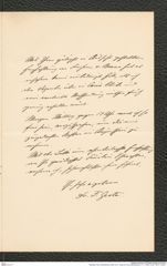 Nachlass Franz Steindachner, Brief von F. Grote an Franz Steindachner (17.11.1903), Inv.Nr. 180.01, Seite 3